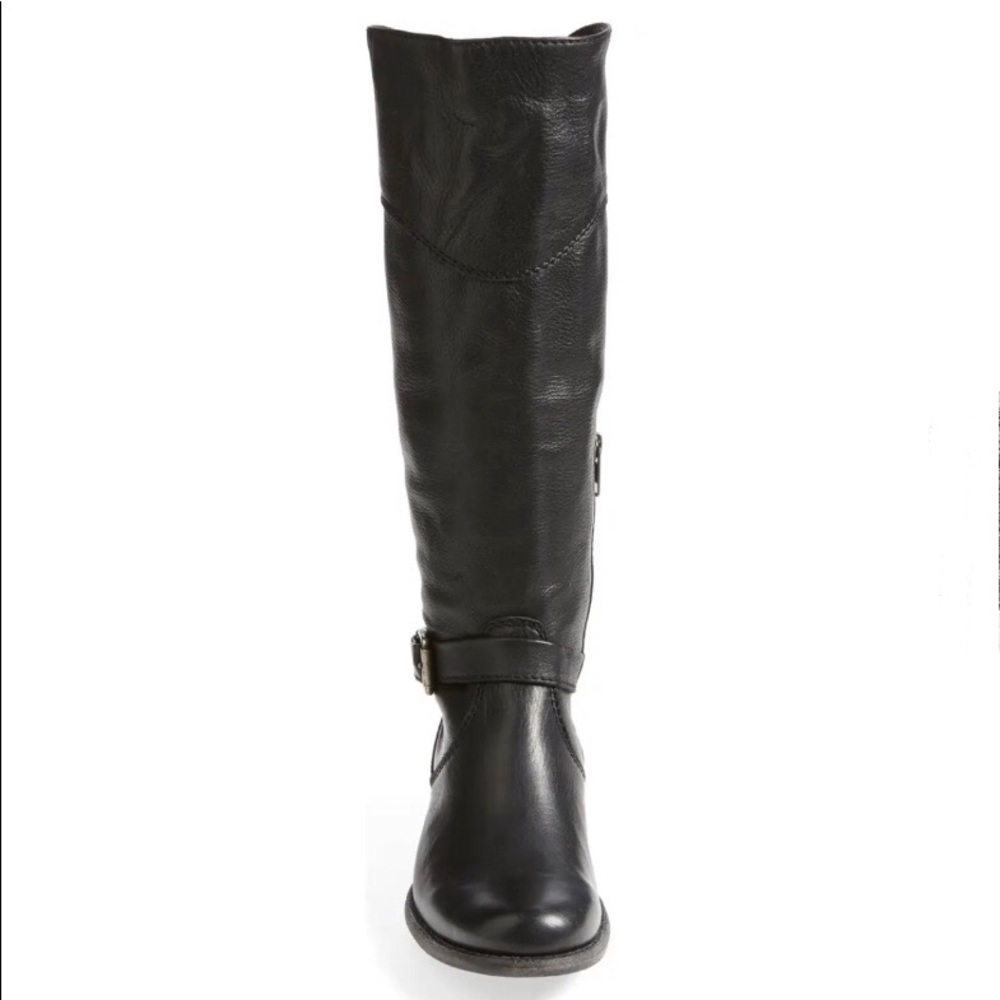 FRYE Phillip Tall Winter Moto Boot W/ Option To Extend Buckle For A Wide… - Picture 4 of 12